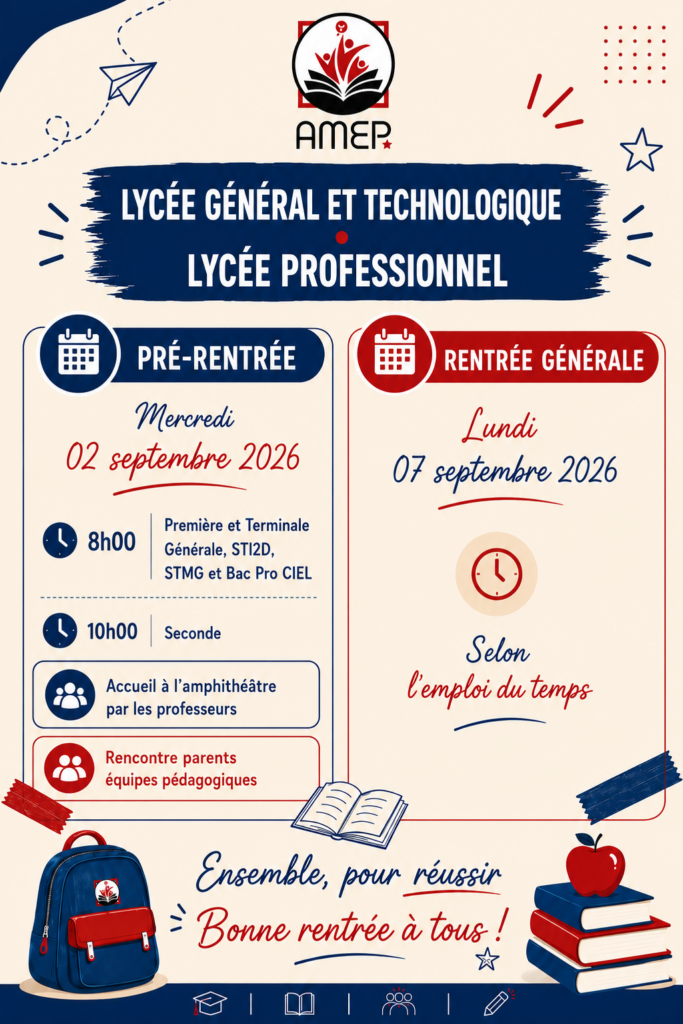 Rentrée Lycée2026
